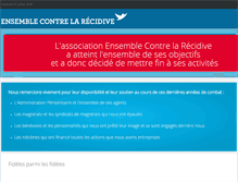 Tablet Screenshot of lesprisonsducoeur.net